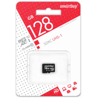 Карта памяти microSDXC SMARTBUY 128GB Class10 UHS-I (без адаптера SD)