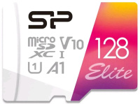 Карта памяти  microSDXC 128GB Silicon Power SP128GBSTXBV1V20SP Elite + adapter