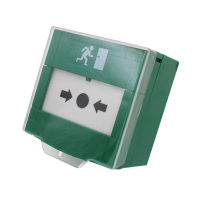 Устройство разблокировки двери ТМ-ADR-01-2 с восстанавливаемой кнопкой активации (зеленый)