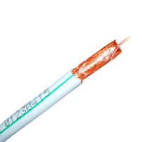 Кабель AVS ELECTRONICS SAT-703 CCA/CU/AL ( 48%) 75 Ом, коксиальный, белый (100м)