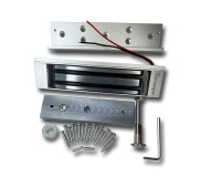 Замок электромагнитный ТМ-EML(F)-180 (в комплекте прямая планка и L-образное крепление)